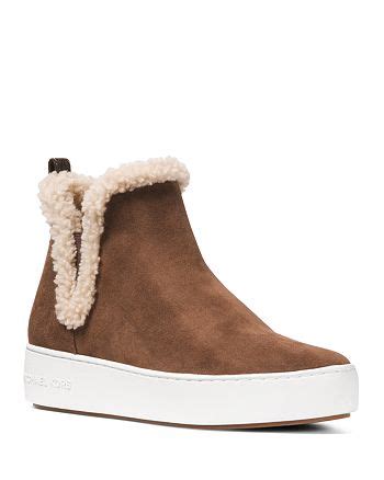 michael kors ashlyn suede sneakers